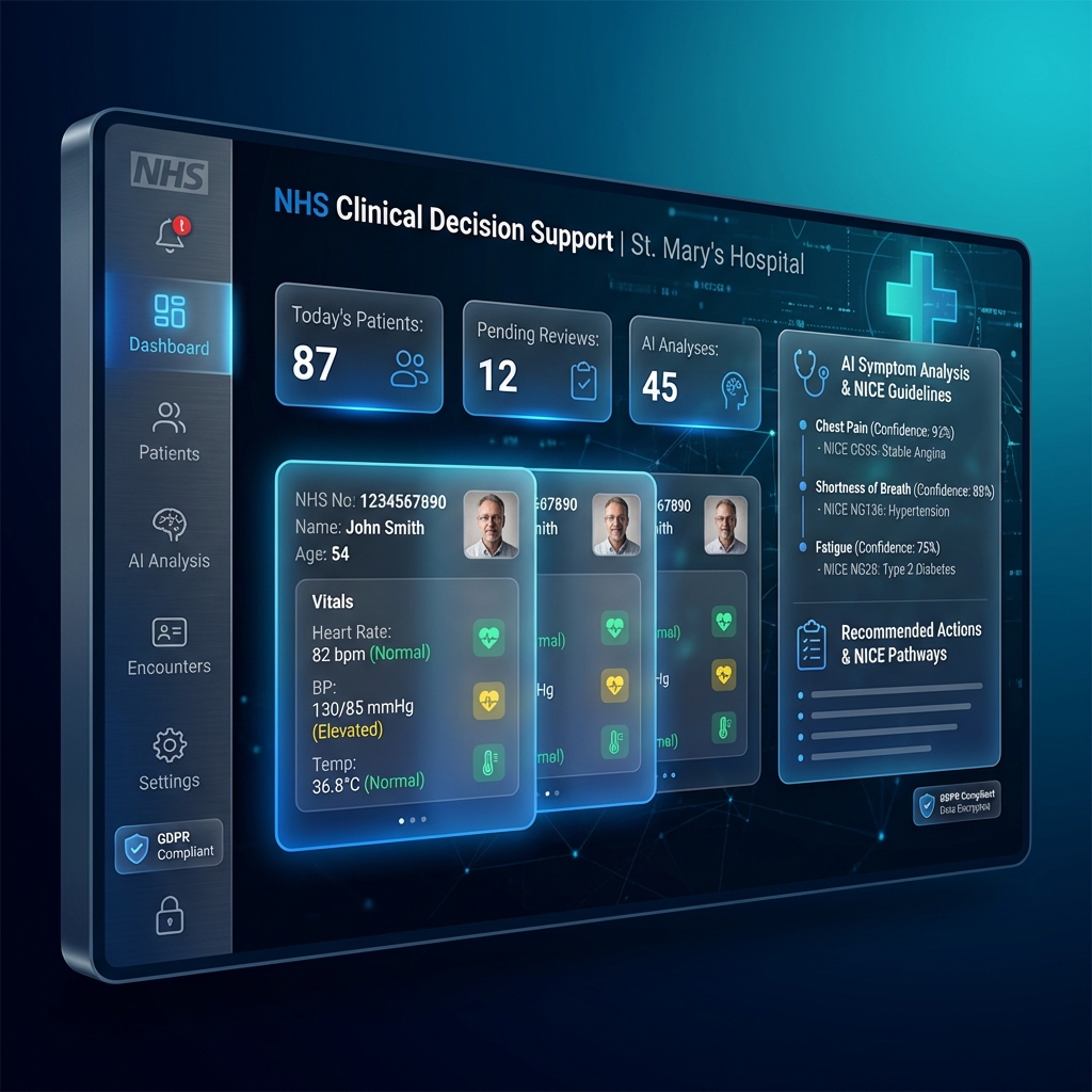 Synthicare - NHS AI Clinical Decision Support
